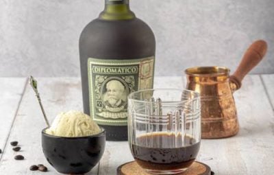 Coffee rum Ice cream Summer Cocktail